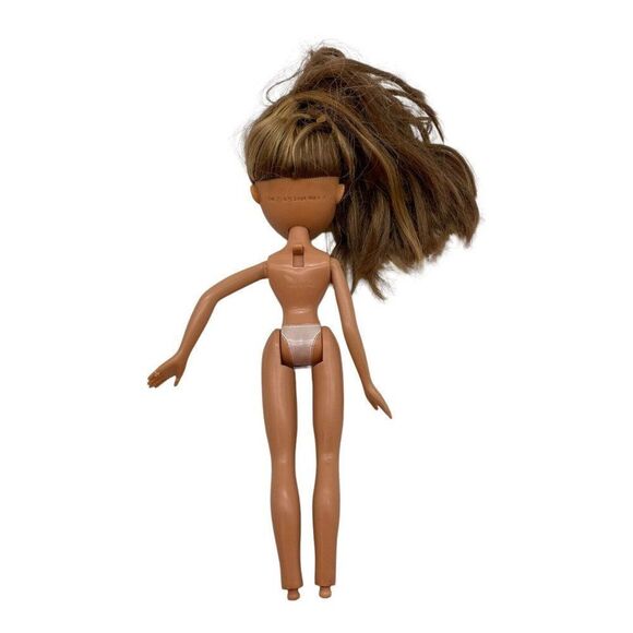 Vintage Bratz Yasmin Doll Purple Lips Brown Eyes 2001 Action Tab Arms NO FEET - Picture 5 of 14